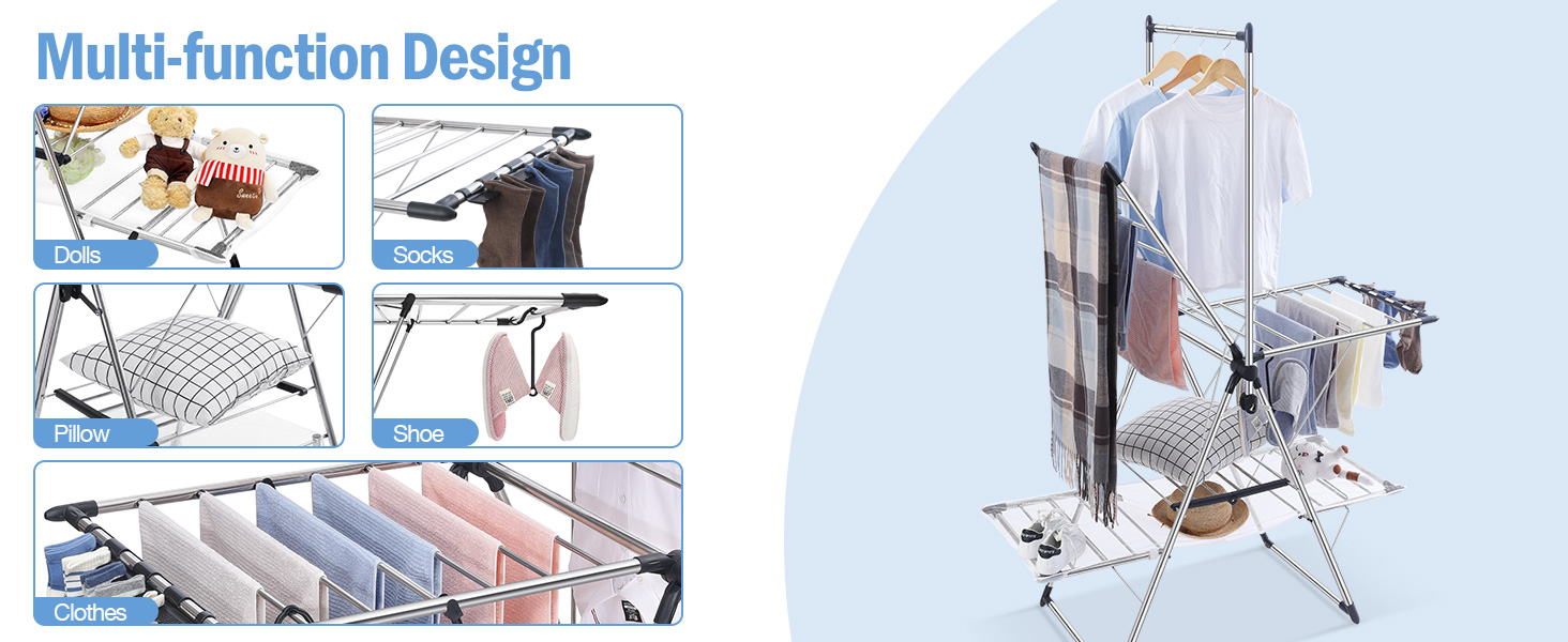 clothes drying rack