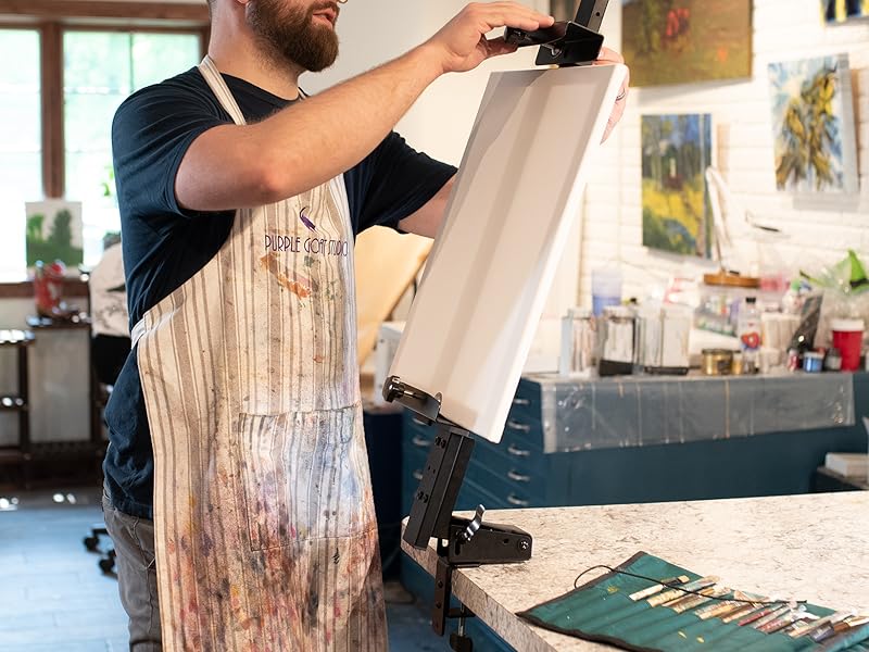 VIVO Clampon Art Easel Desk Mount, Holds 6cm to 76cm Canvas Sizes