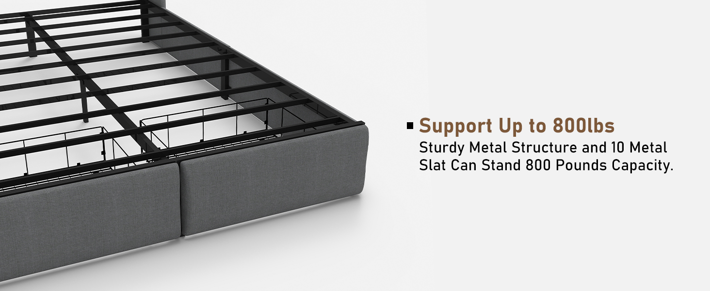 Support Up to 800lbs