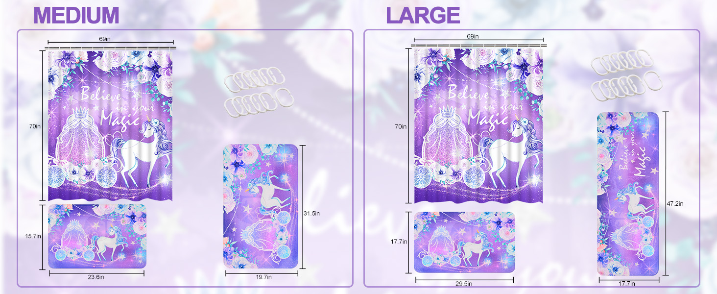 Unicorn Shower Curtain