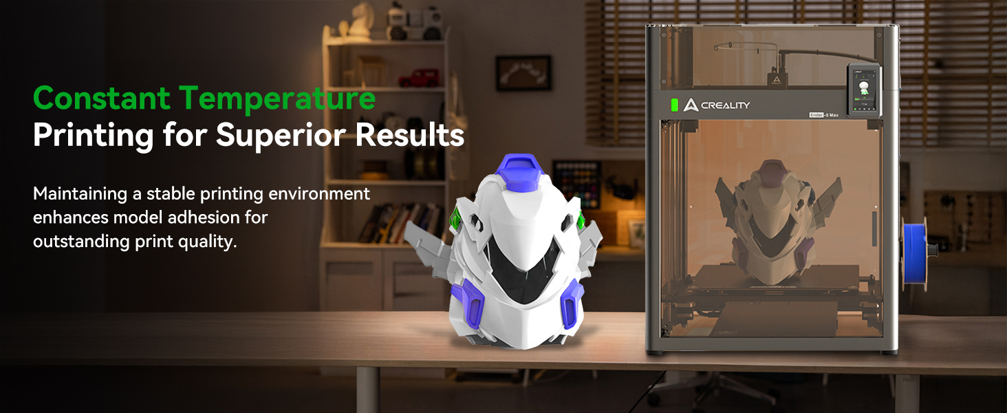 Creality Ender 5 Max Cover, Constant Temperature 3D Printer Protective Enclosure, Dustproof Noise Reduce Transparent Tent for Ender 5 Max 9 ender 5 max enclosure