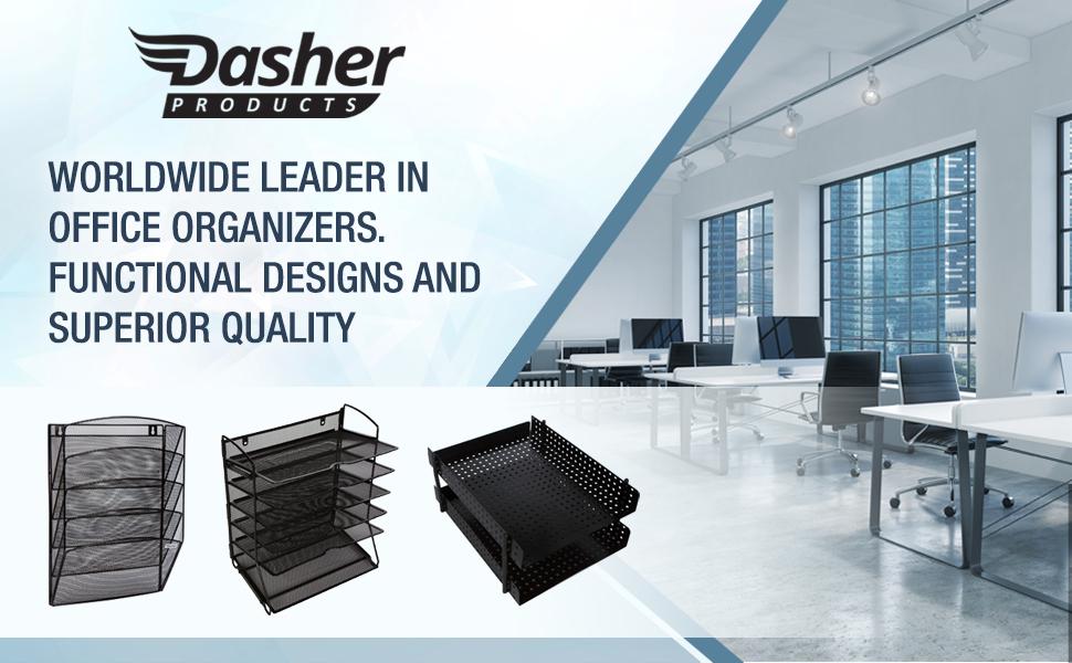 Amazon.com: Mesh Office Organizer for Desk – Desk Organizer with 4 Tiers and Sliding Drawer for
