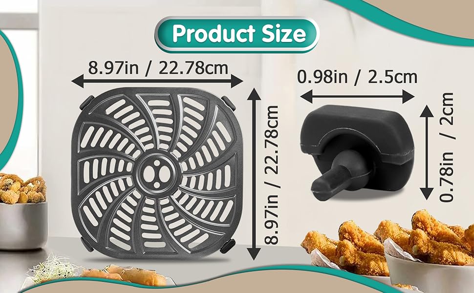 Air Fryer Grill Pan for Gourmia GAF798 2