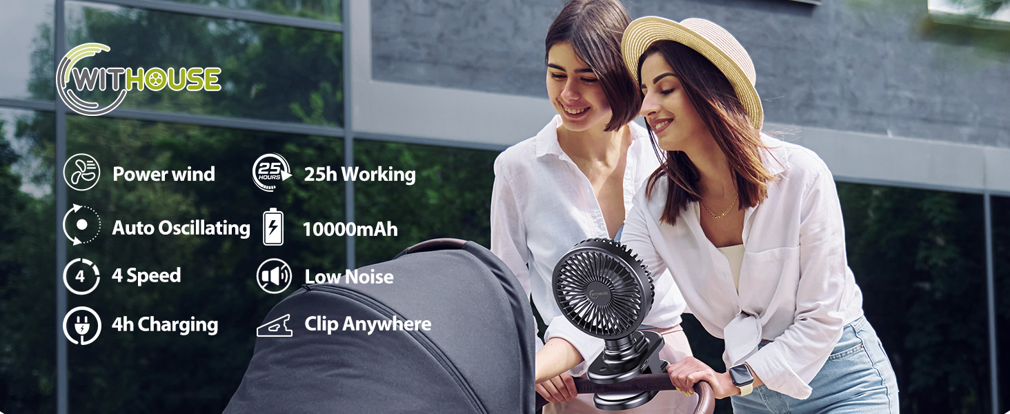 rechargeable ventilador portatil usb electric operated camping small babys bed venty crib