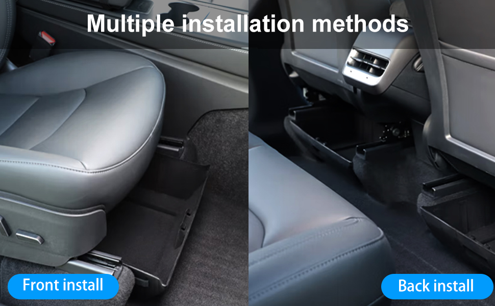 Kasato Tesla Model Y Storage Bins Under Seat, Storage