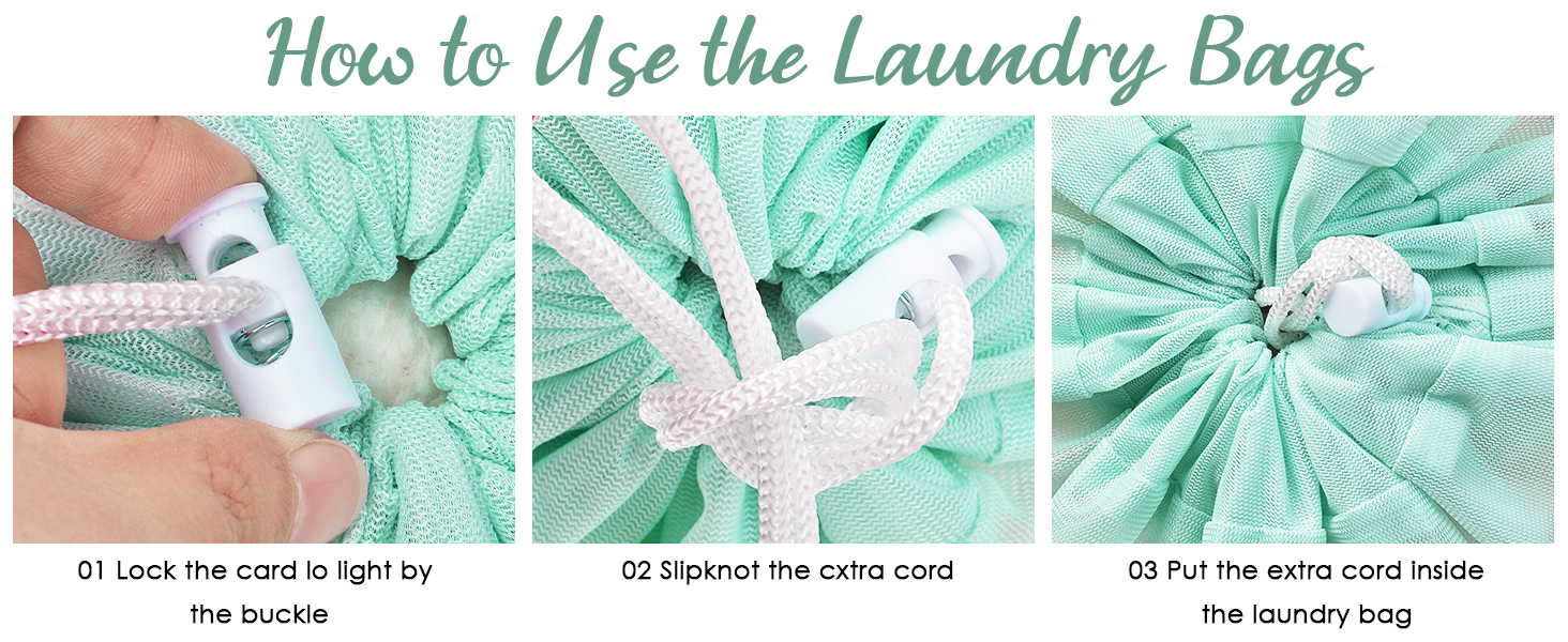 mesh laundry bags
