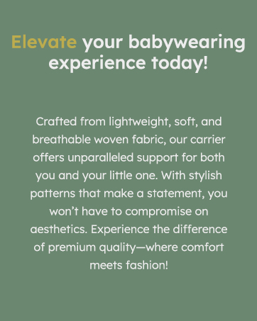 auyeazgo baby carrier weaving