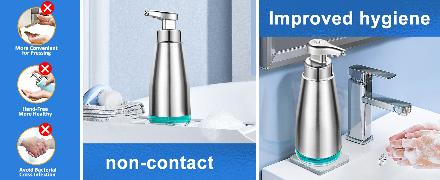 Automatic Soap DispenserStainless Steel Sensor Soap