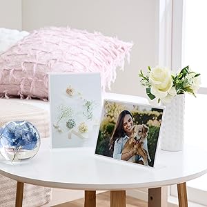 Amazon | HAKUBA フォトスタンド アクリルLフレーム ましかく