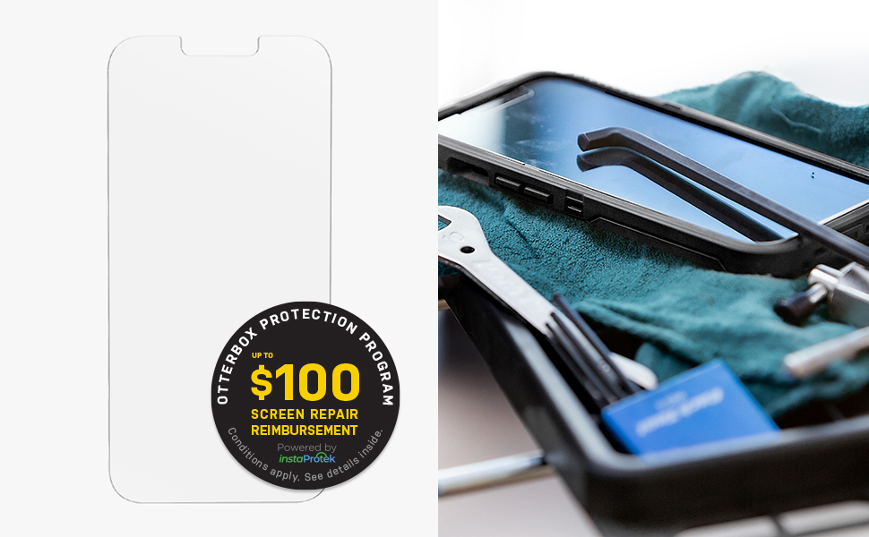 OtterBox ALPHA GLASS ANTIMICROBIAL SERIES Screen Protector