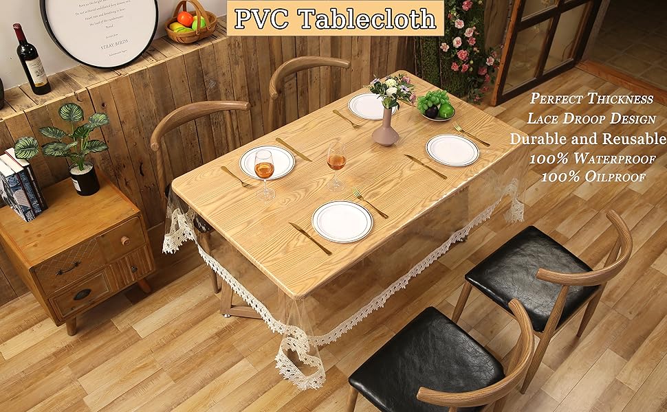 pvc tablecloth