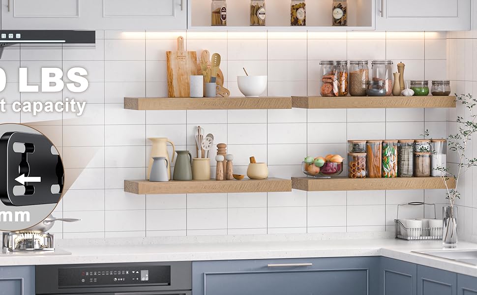 heavy duty floating shelf bracket