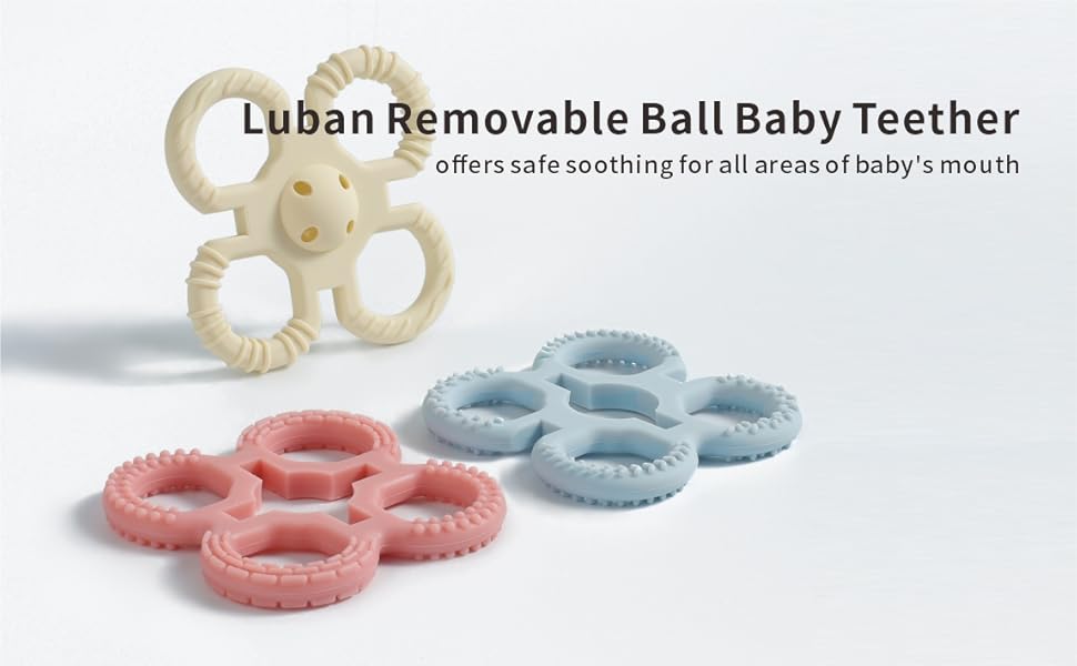 Baby Teether Toys,Luban Ball Sensory Toy