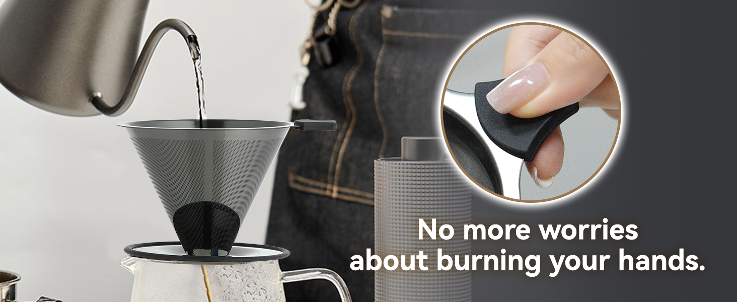 pour over coffee dripper