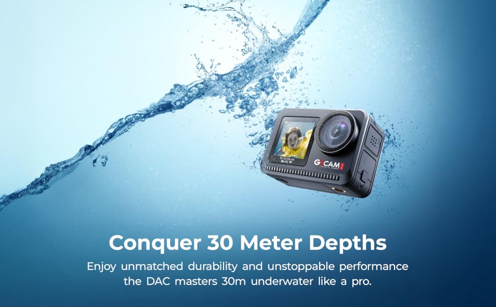 DIGITEK DAC 201 8K Ultra HD Waterproof Action Camera