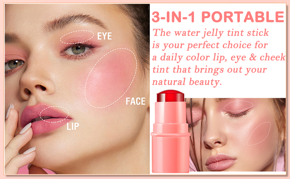 Water Jelly Tint,Sheer Lip & Cheek Stain
