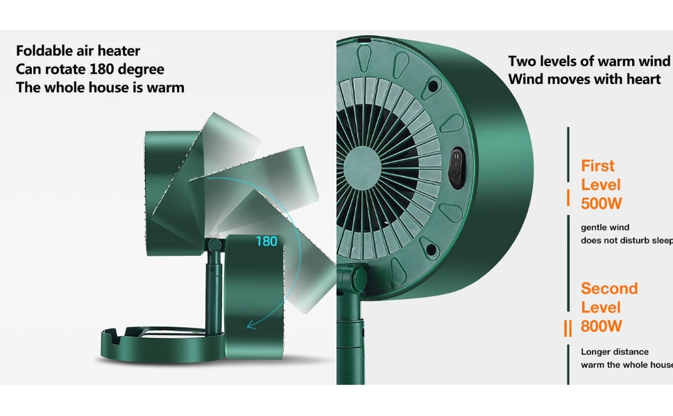 Zakheza Foldable Space Heater