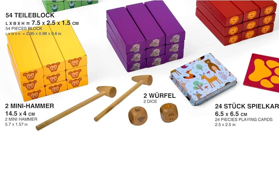 Nodding tower for children