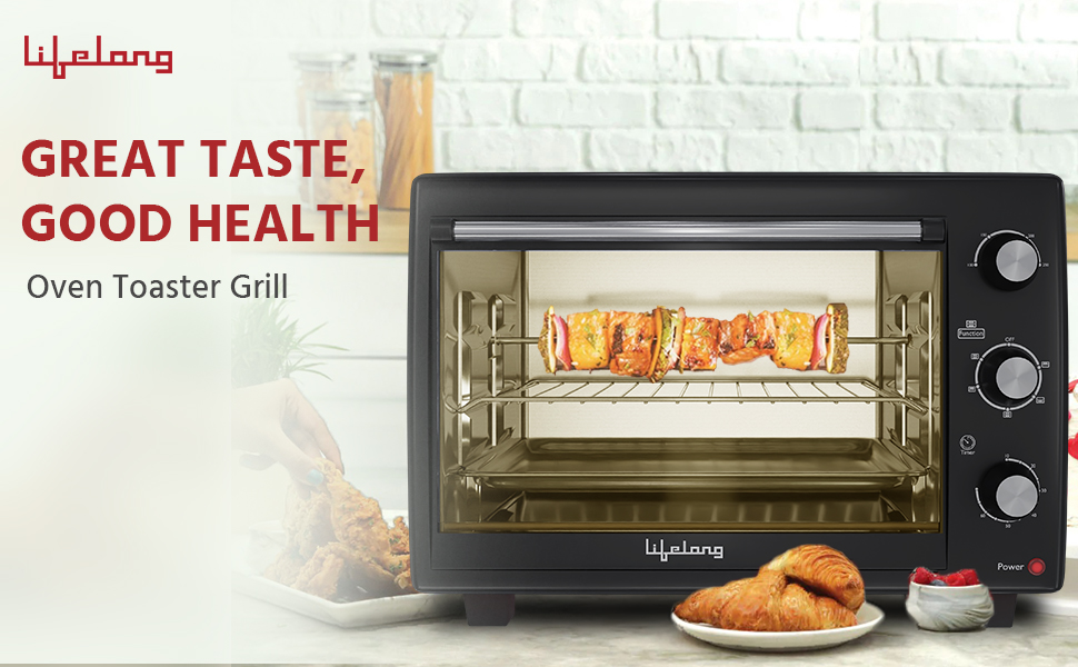 Buy Lifelong Acer LLOT38 40 Litres Oven, Toaster & Griller with