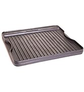 Camp Chef Reversible Griddle - Cast Iron Griddle for Outdoor Cooking & Camping Gear - 14