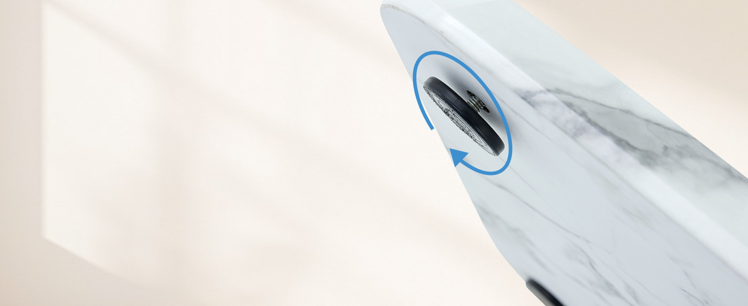 Marble Dining Table Set for 6