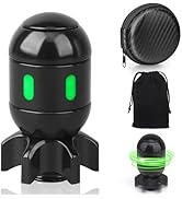 Metal Fidget Spinner Toy for Adults Kids, Light Up in The Dark Fidget Spin, Cool Hand Spinner Cub...