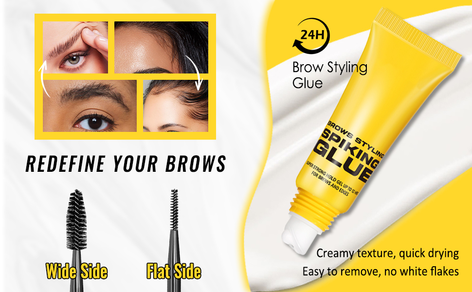 best strong hold waterproof eyebrow freeze setting hair got to be glue gel clear styling wax bueaty
