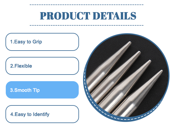 Single Pointed Knitting Needles