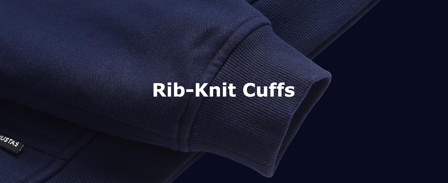 Rib-Knit Cuffs