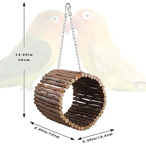 Bird Parrot Swing Toys