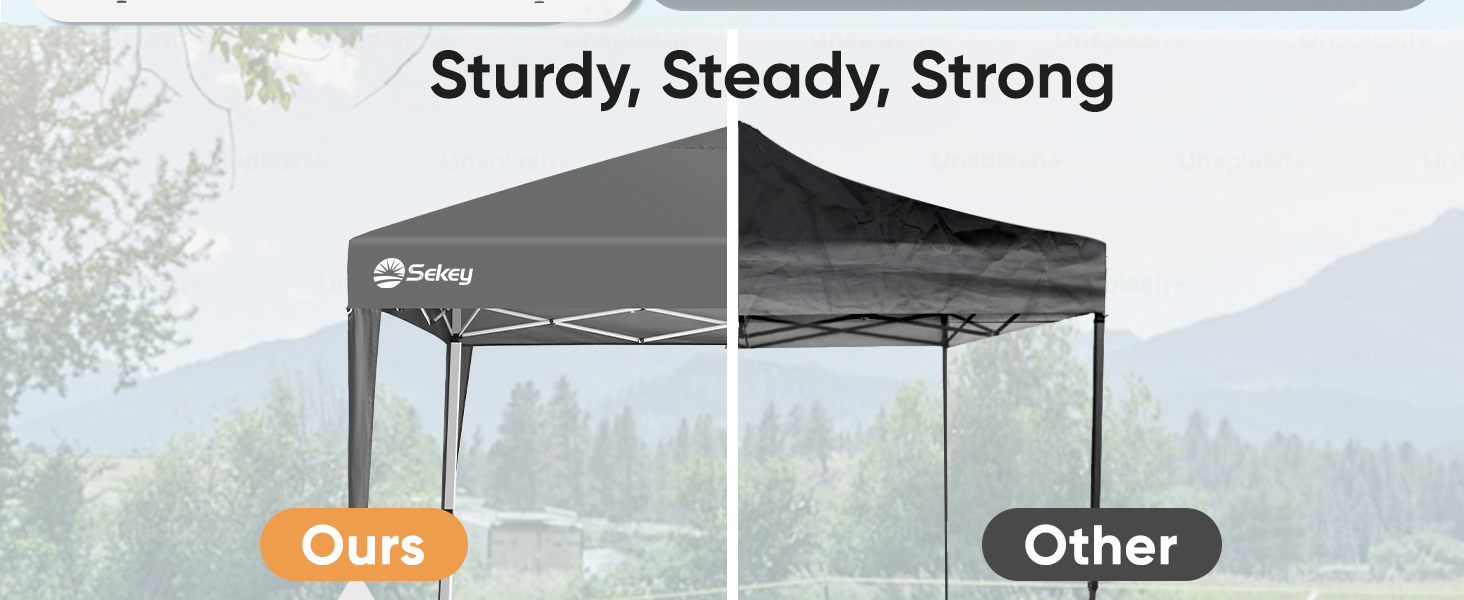Sekey One-Touch Pop Up Gazebo 3m x 3m