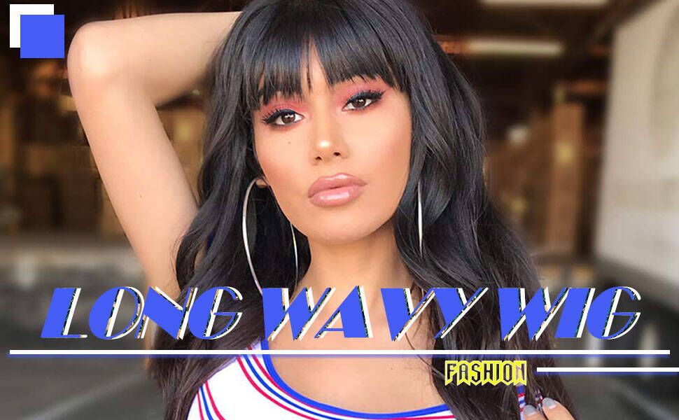 ”wave” GOWIT Blonde Wigs for Women 30 Inch Long Wavy Wig Glueless