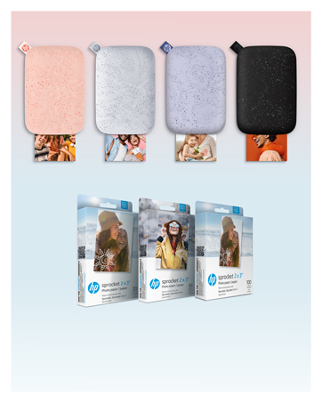 HP Sprocket  スマホプリンター ミニフォトプリンター スプロケット Amazon | HP スプロケットフォト用紙 HPスプロケットポータブル
