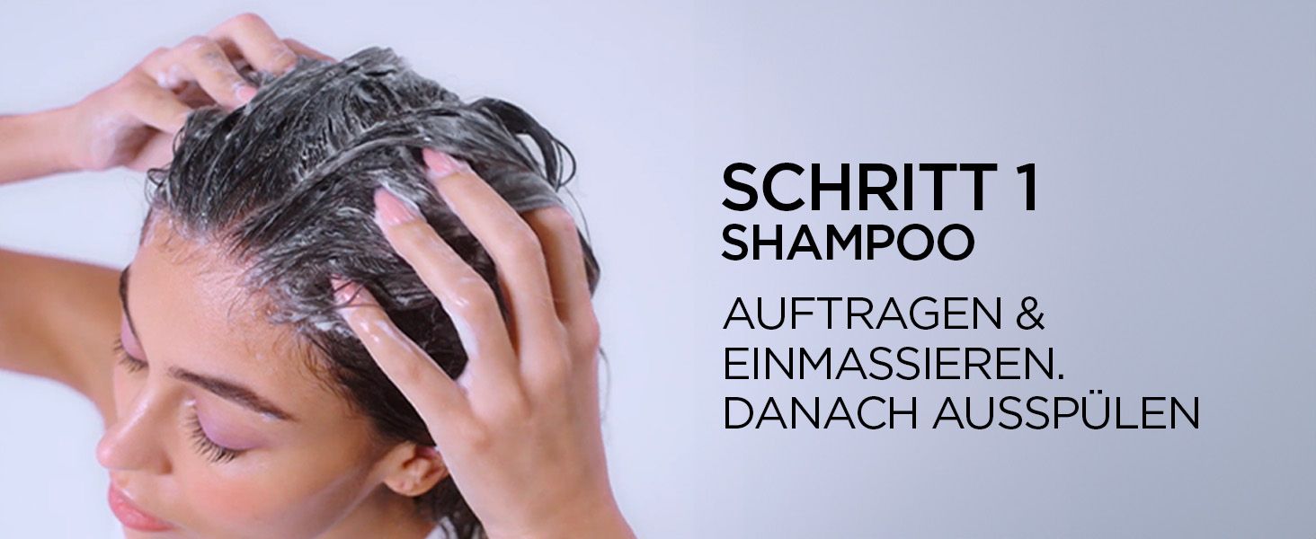 hydra hyaluronic rountine shampoo schritt 1