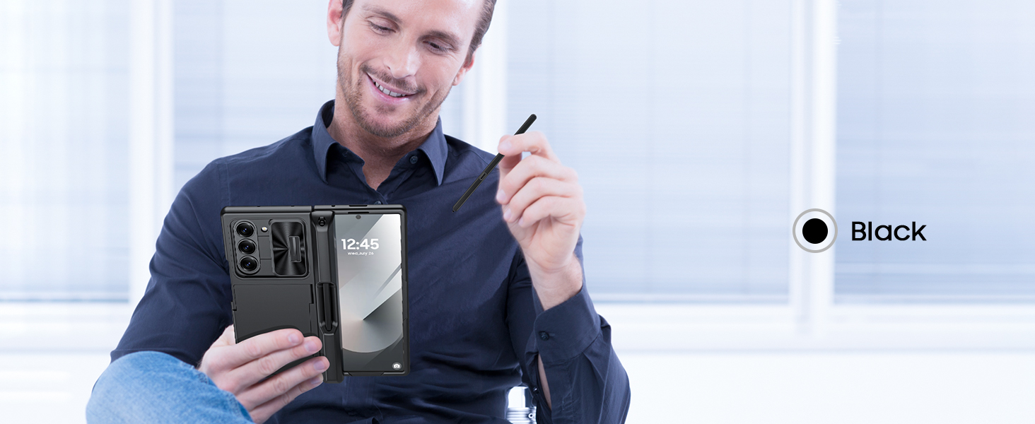 for Samsung Galaxy Z Fold 6 Case with Card Holder