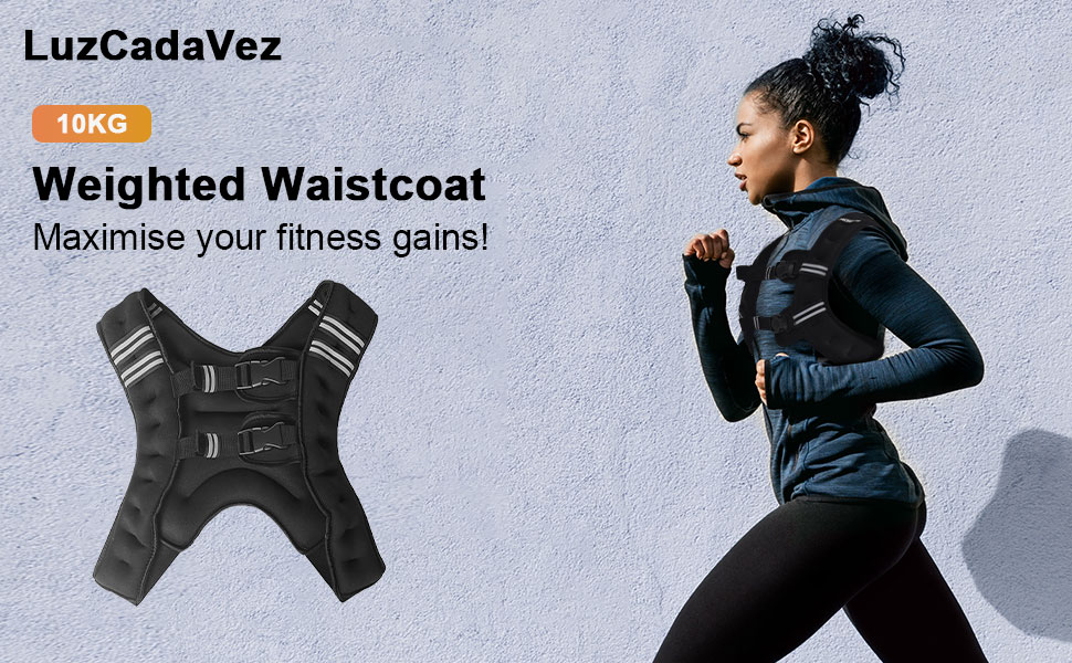 1 exercise weighted training vest