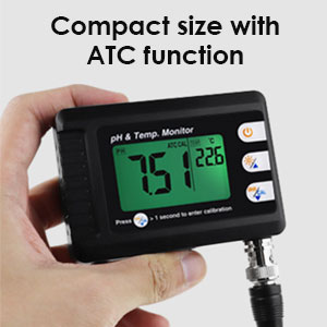 pH & Temperature Meter