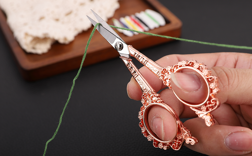YOUGUOM Embroidery Scissors Sewing Scissor Sharp Craft