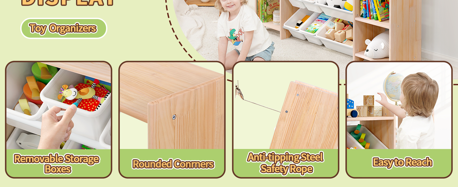 mallbest toy organizers