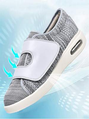  Breathable Lightweight Diabetic Walking Edema Sneakers