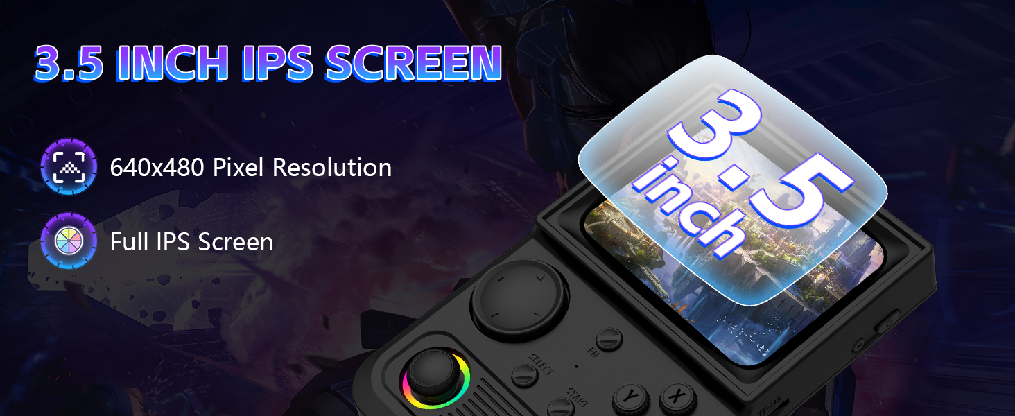 R36T Retro Handheld Game Console