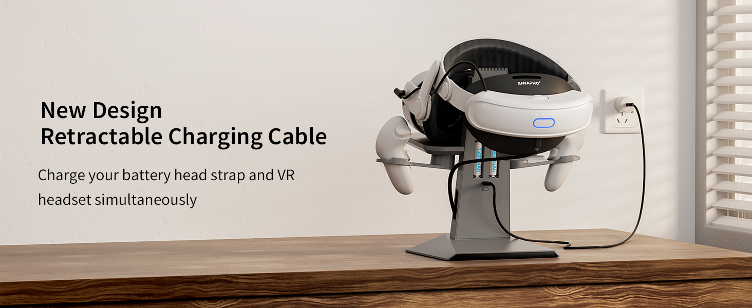 meta quest 3 charging dock