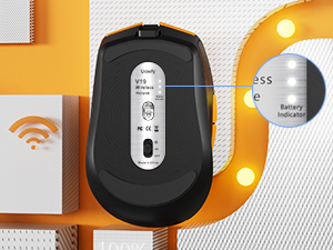 Battery indicator mouse