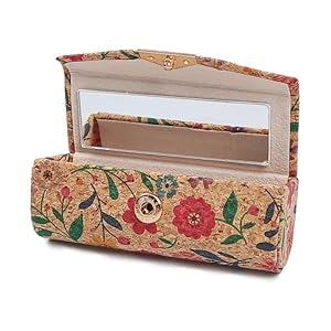 lipstick mirror pouch compact organizer gift box