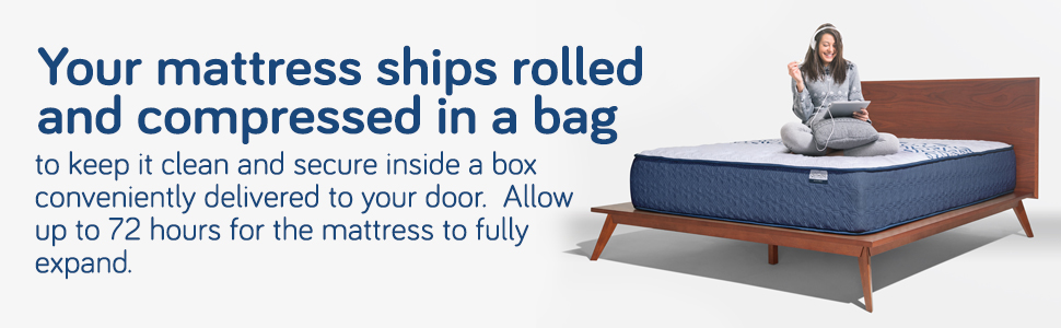 bed in a box mattress hybrid mattress coil cooling memory foam copper firm soft medium support sleep