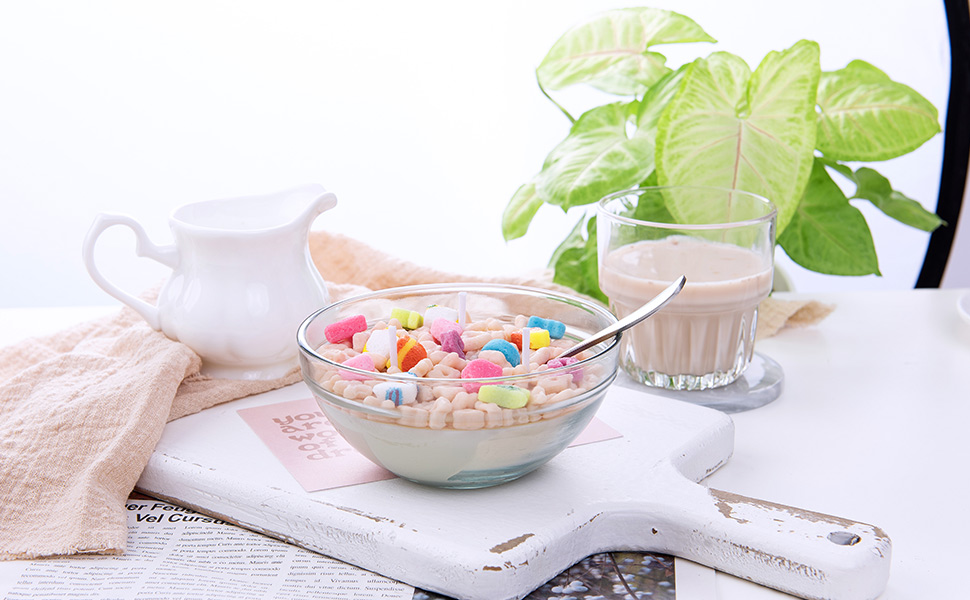 Vanilla Cereal Bowl Scented Soy Candle