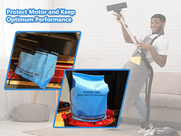 bag Youmy様 Smilefil 9 Pack Wet Dry Vacuum Filter Bags Compatible with