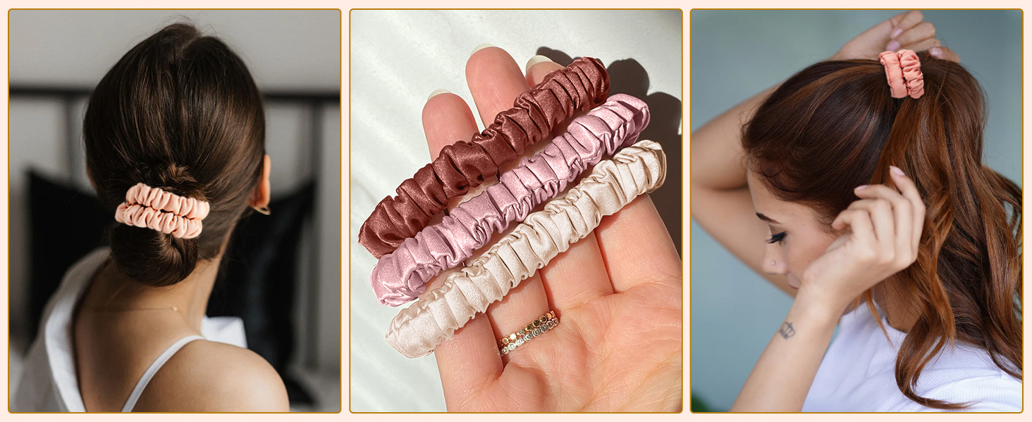 Silk Scrunchies