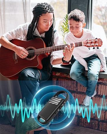 Chicnew 64GB Digital Voice Recorder with Playback