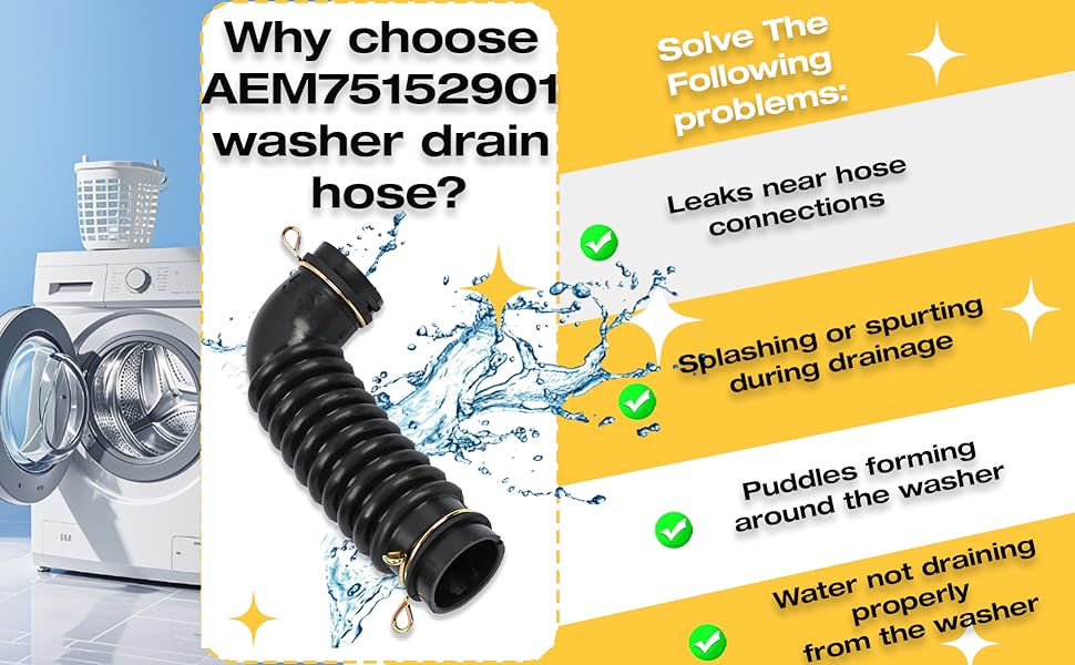 washer drain hose A+4